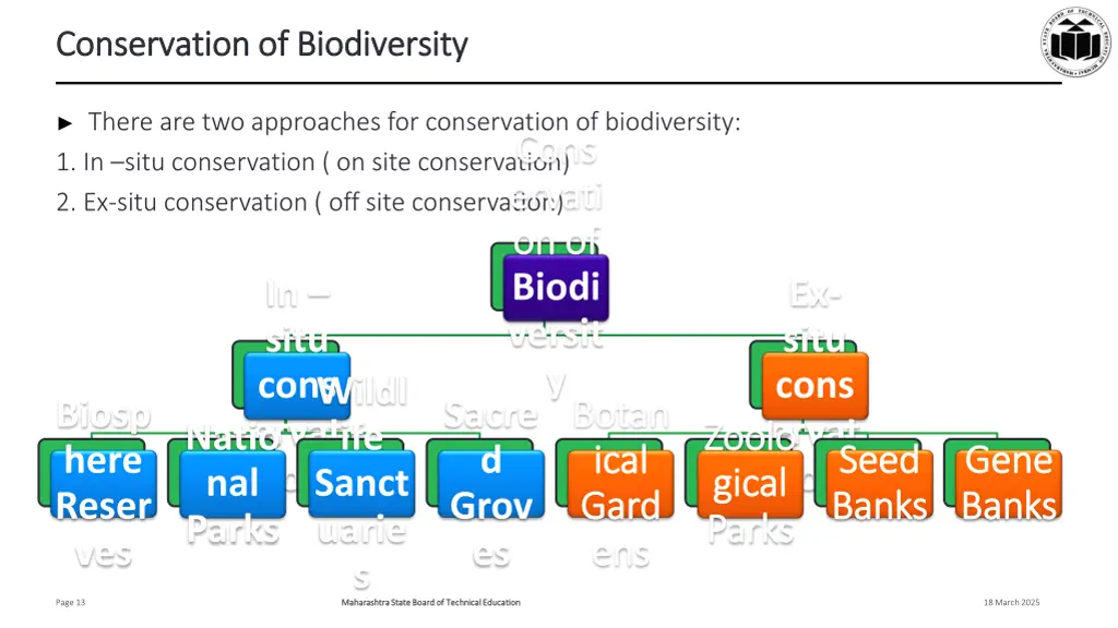conservation of conservation of biodiversity