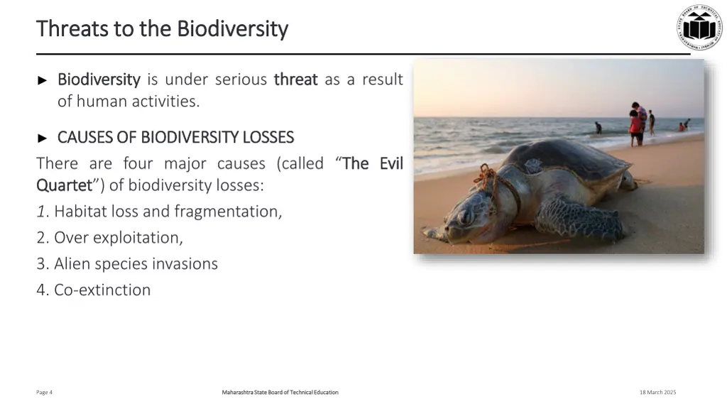 threats threats to the biodiversity