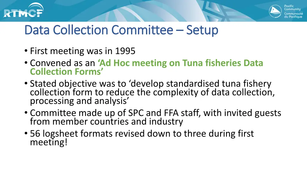 data collection committee data collection