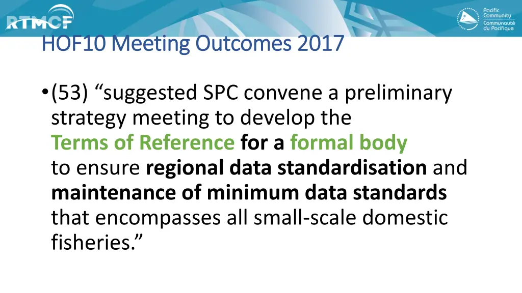 hof10 meeting outcomes 2017 hof10 meeting