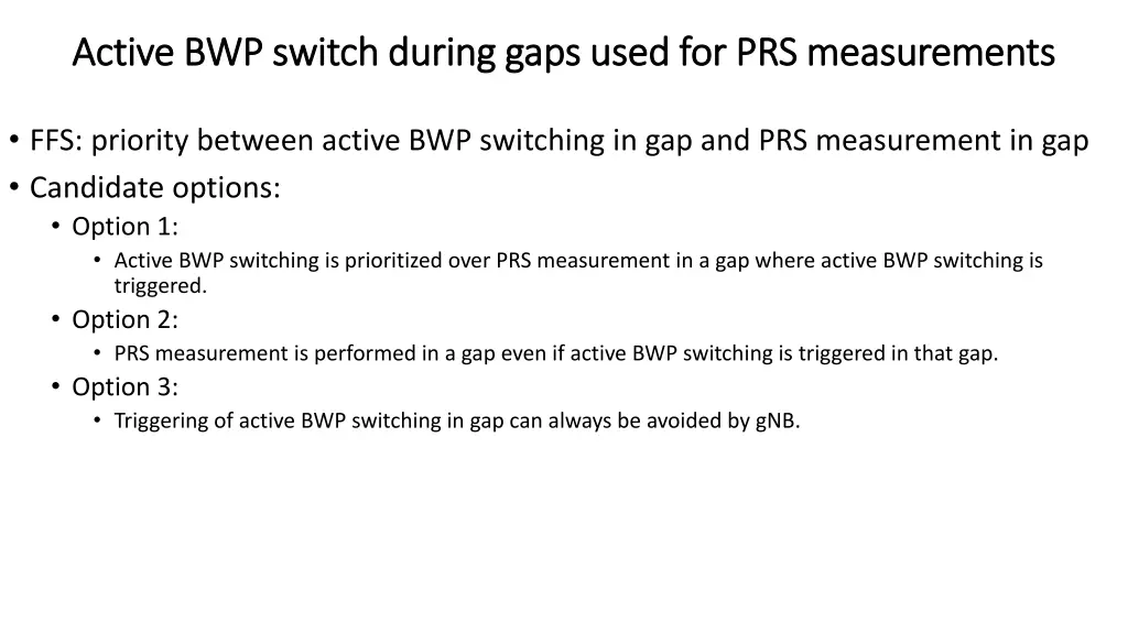 active bwp switch during gaps used