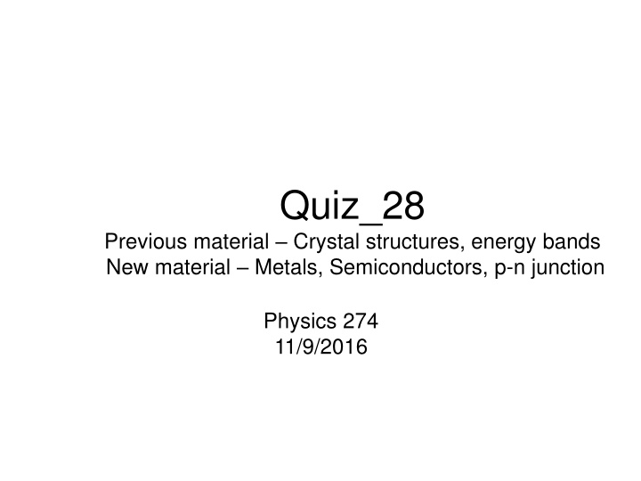 quiz 28