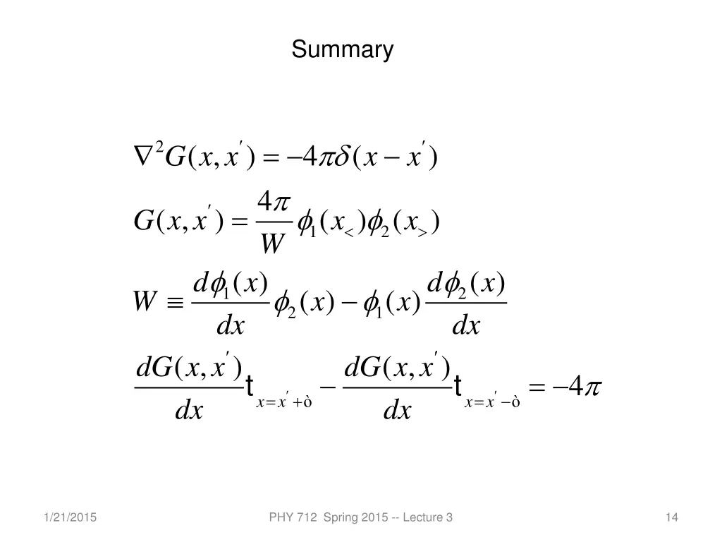 summary