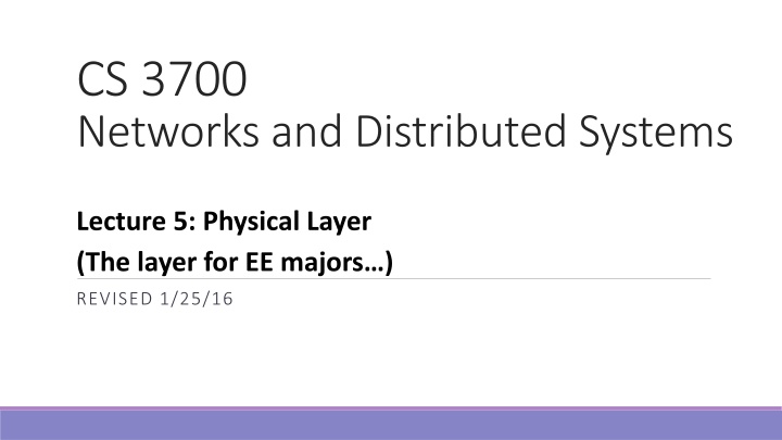 cs 3700 networks and distributed systems