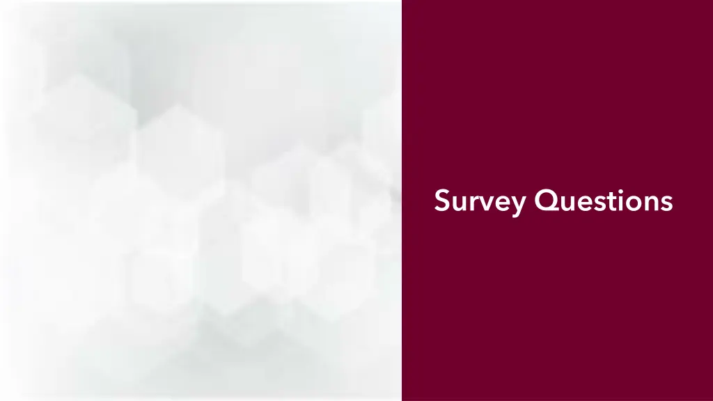 survey questions