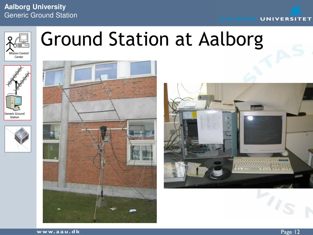 aalborg university generic ground station ground