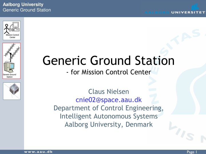aalborg university generic ground station