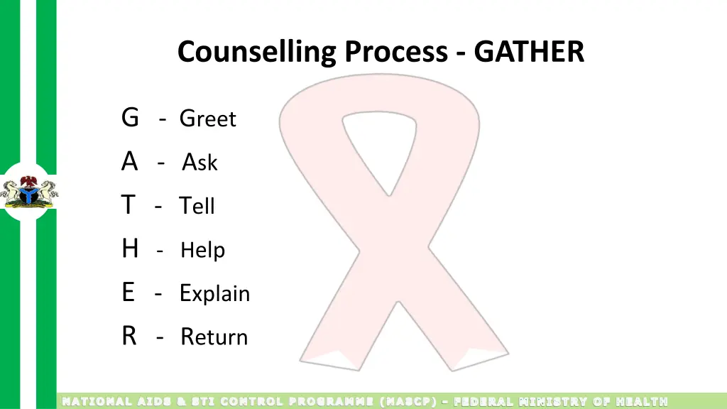 counselling process gather