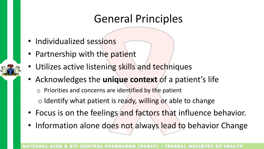 general principles
