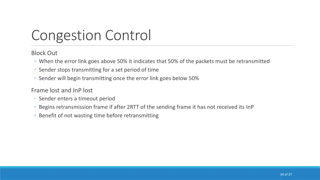 congestion control 1