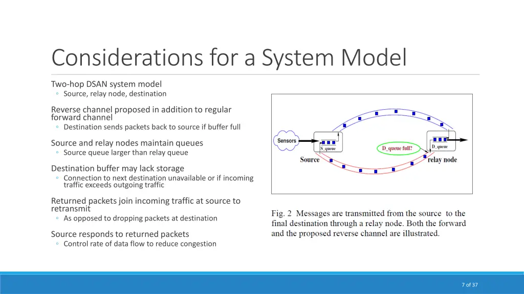 considerations for a system model