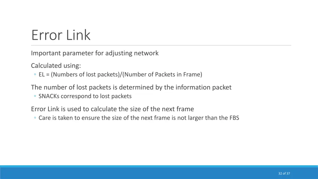 error link