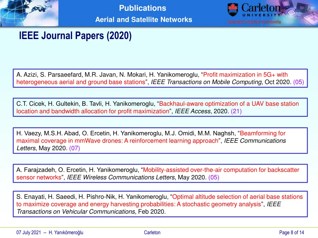 publications aerial and satellite networks 7
