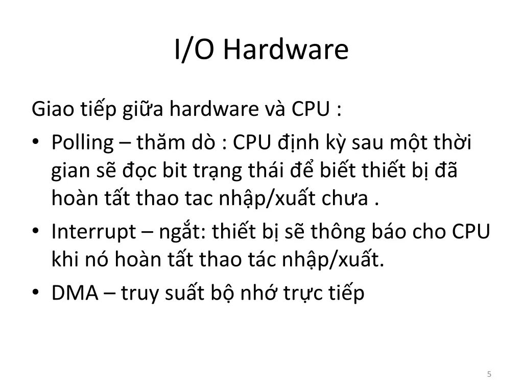 i o hardware 2
