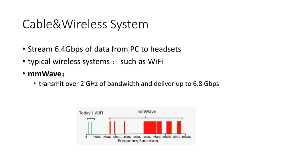 cable wireless system