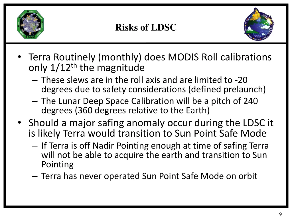 risks of ldsc