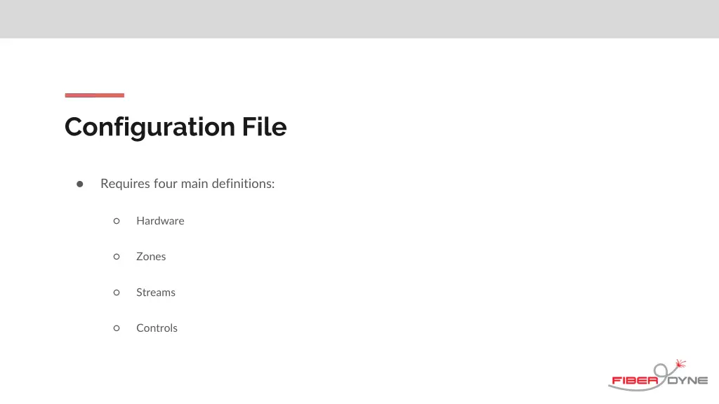 configuration file