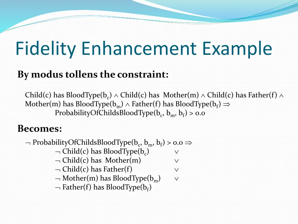 fidelity enhancement example