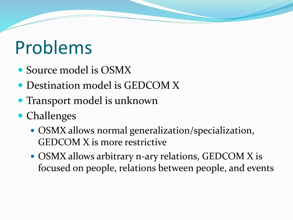 problems