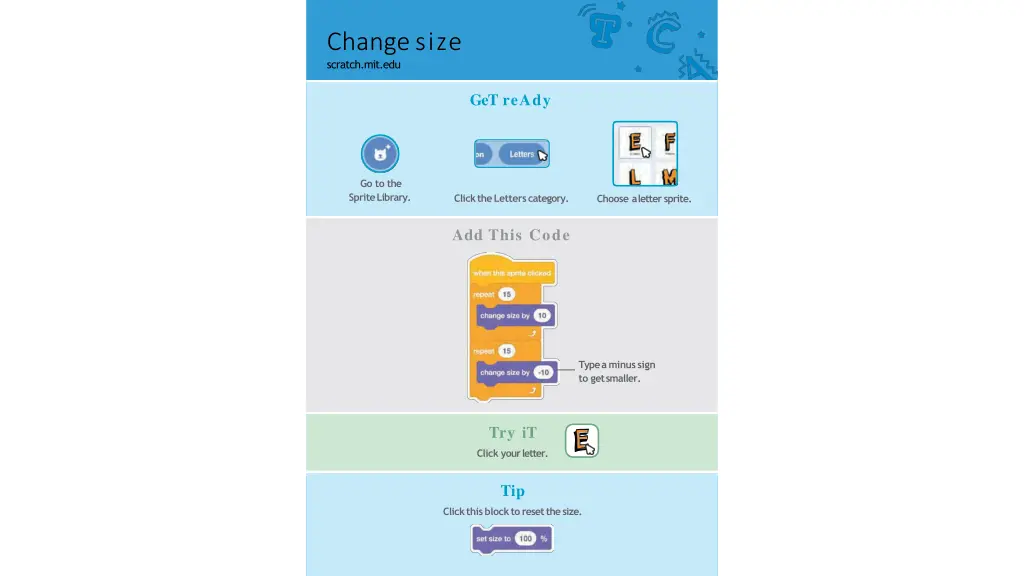 changesize