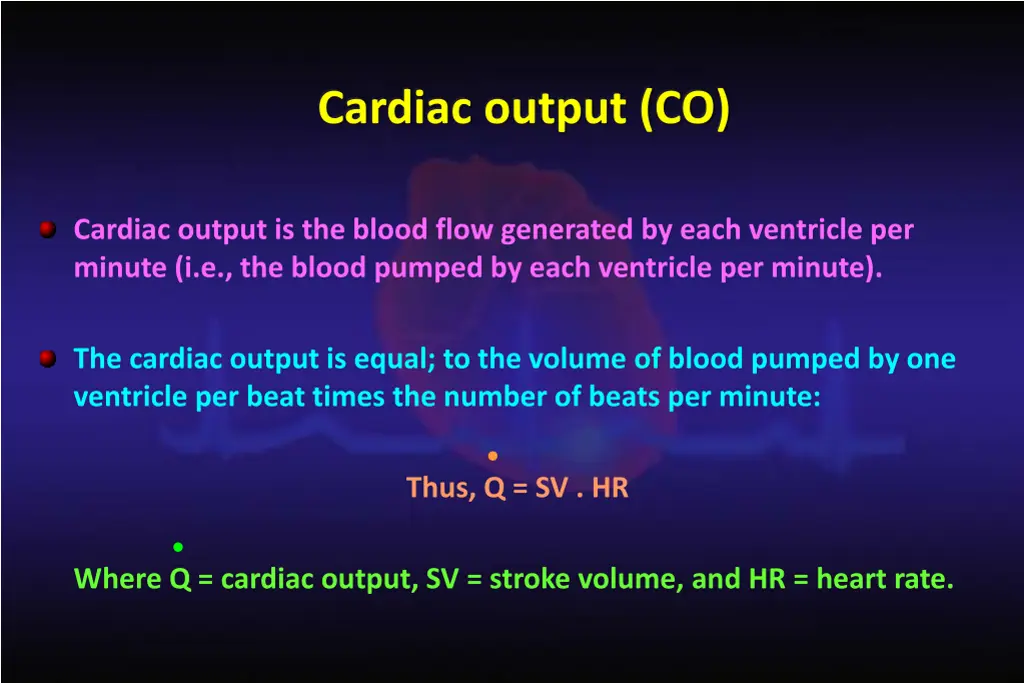 cardiac output co