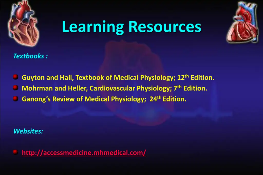 learning resources