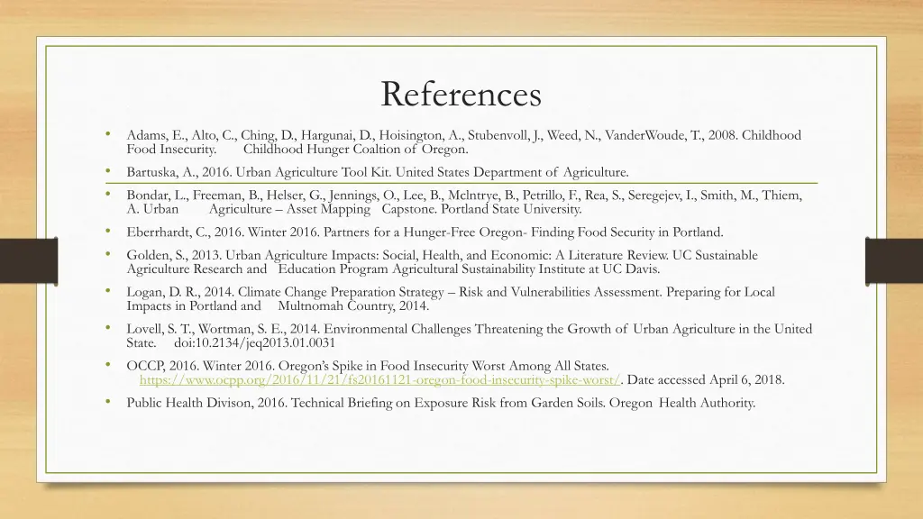 references