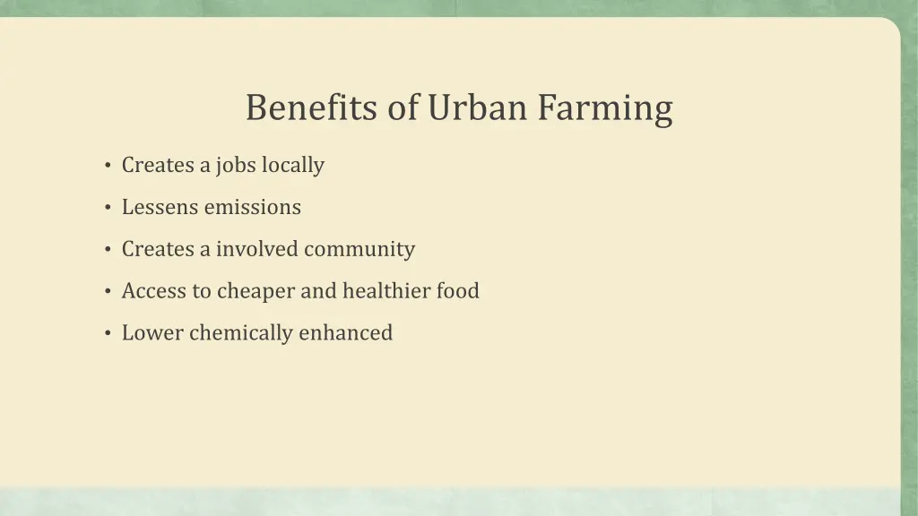benefits of urban farming