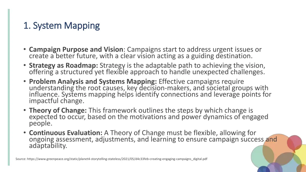 1 system mapping 1 system mapping