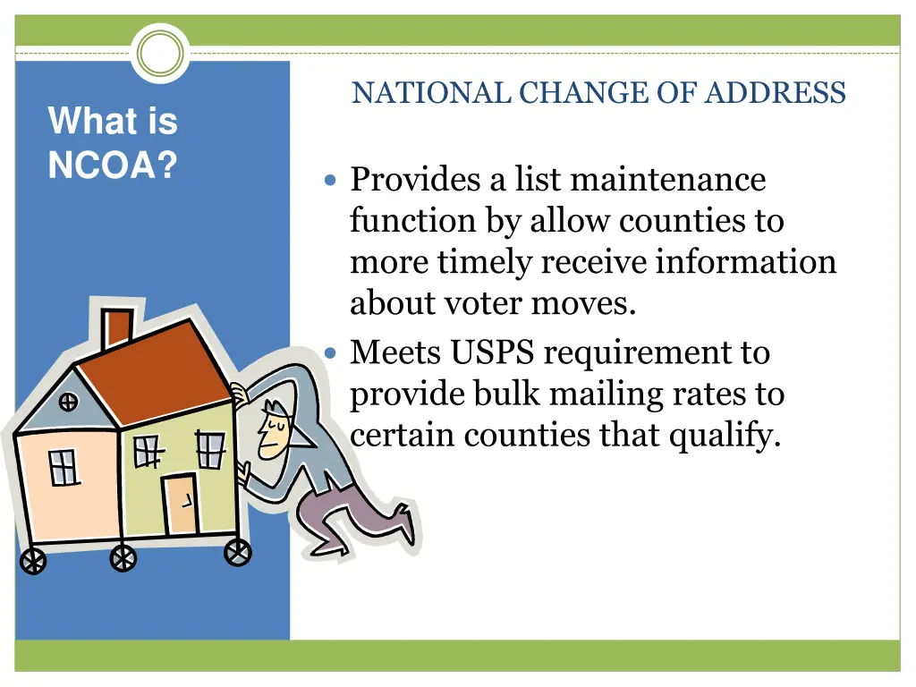 national change of address