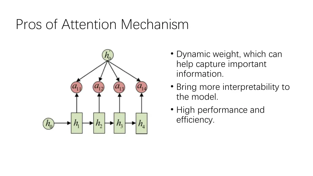 pros of attention mechanism