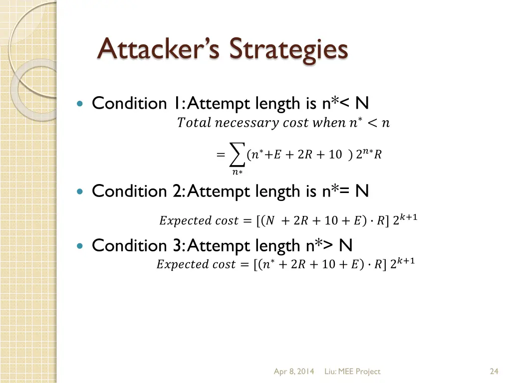 attacker s strategies