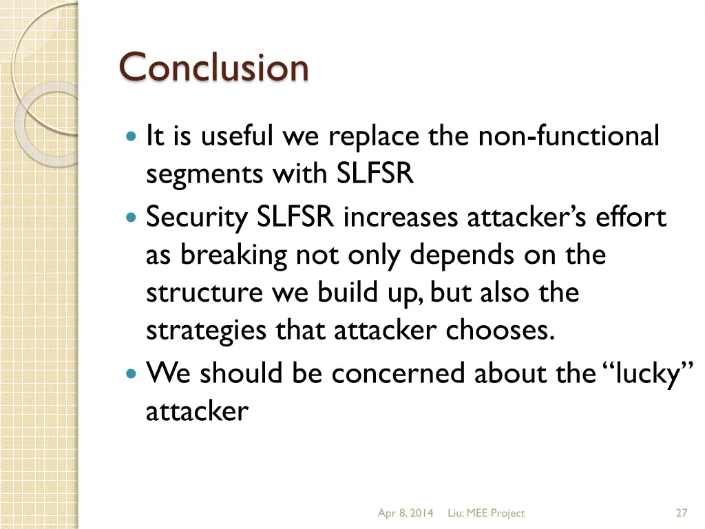 conclusion