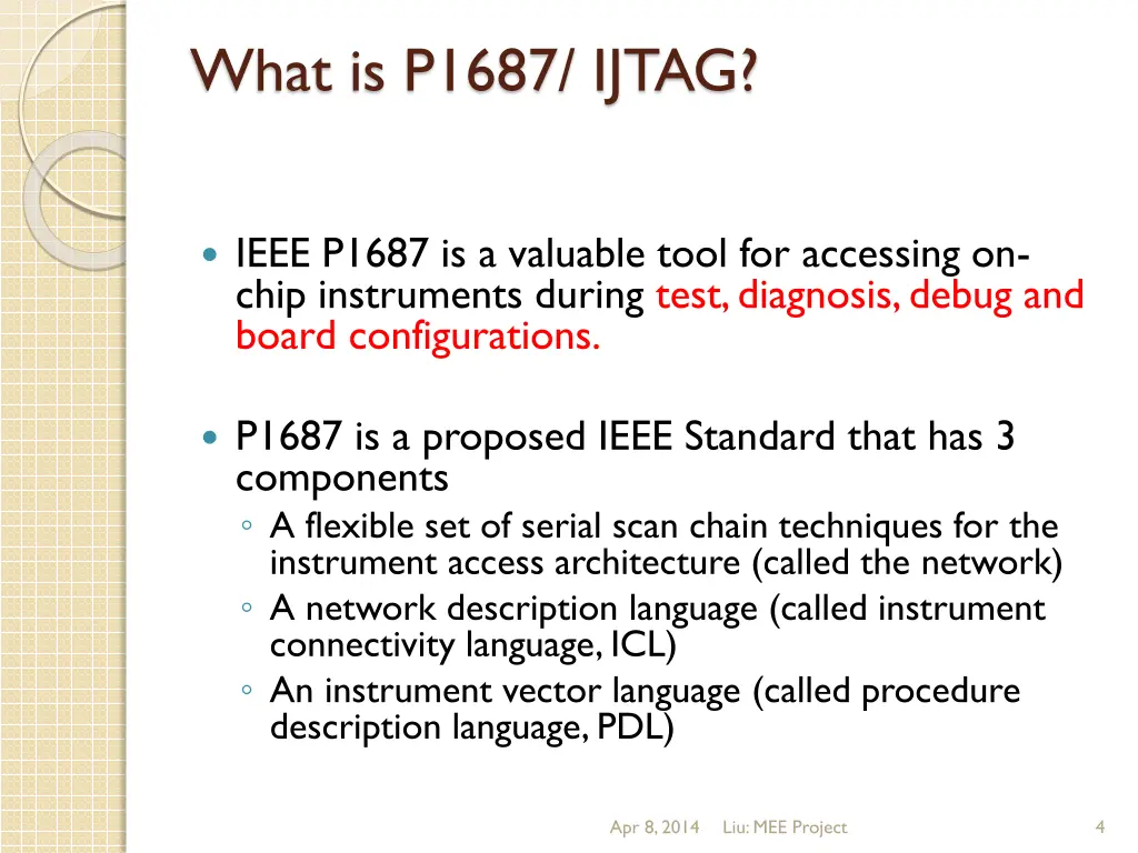what is p1687 ijtag
