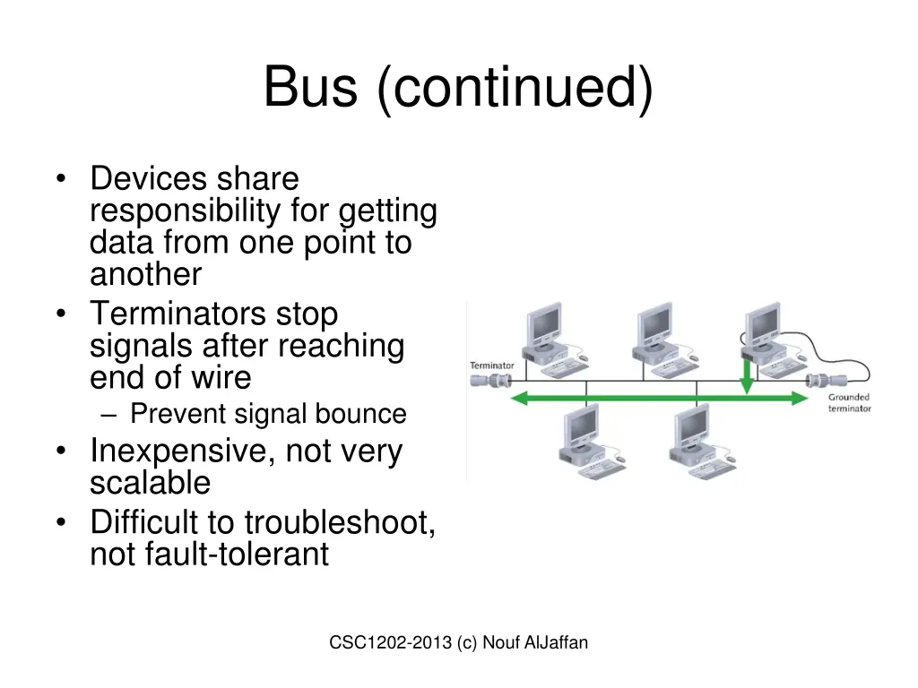 bus continued