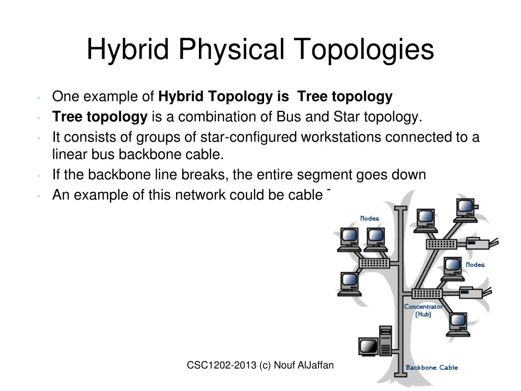 hybrid physical topologies