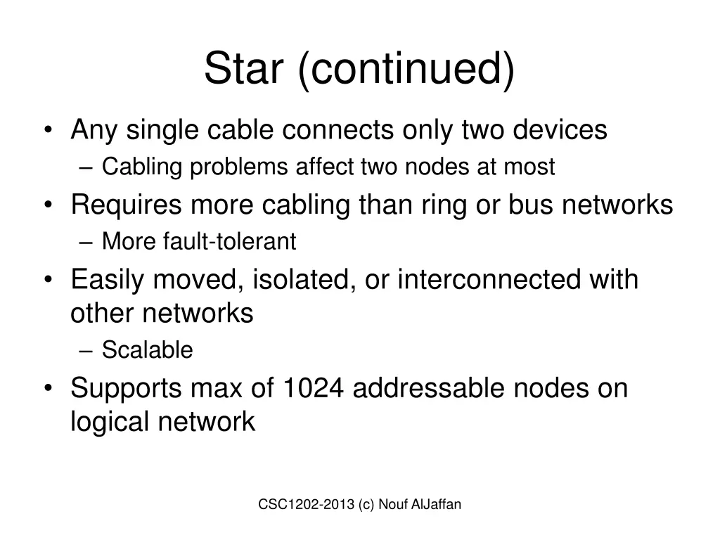 star continued