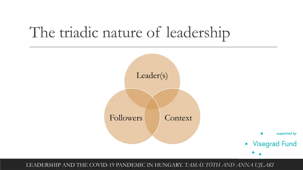 the triadic nature of leadership
