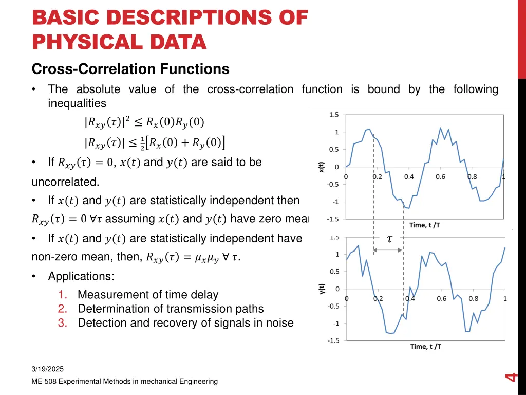 basic descriptions of physical data cross 1