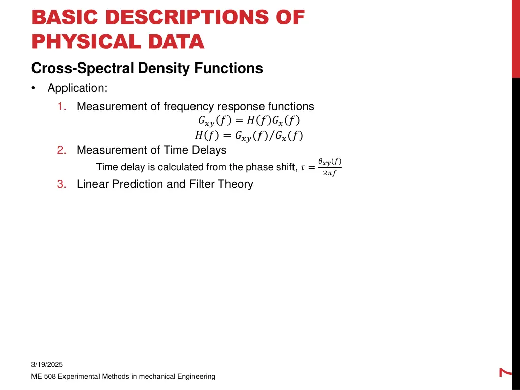 basic descriptions of physical data cross 4