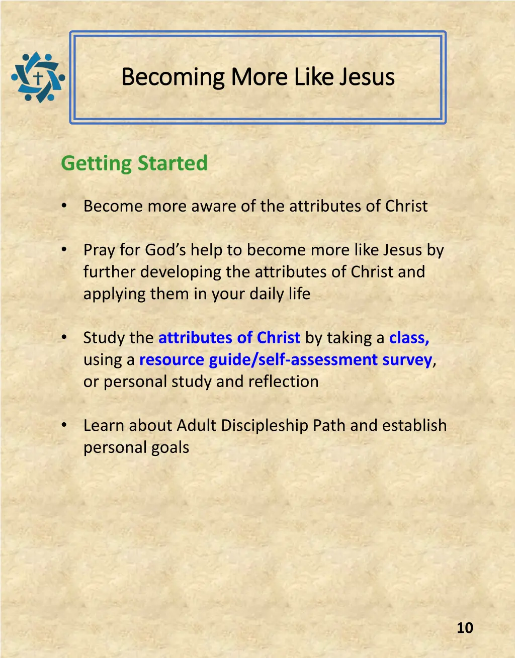 becoming more like jesus becoming more like jesus 4