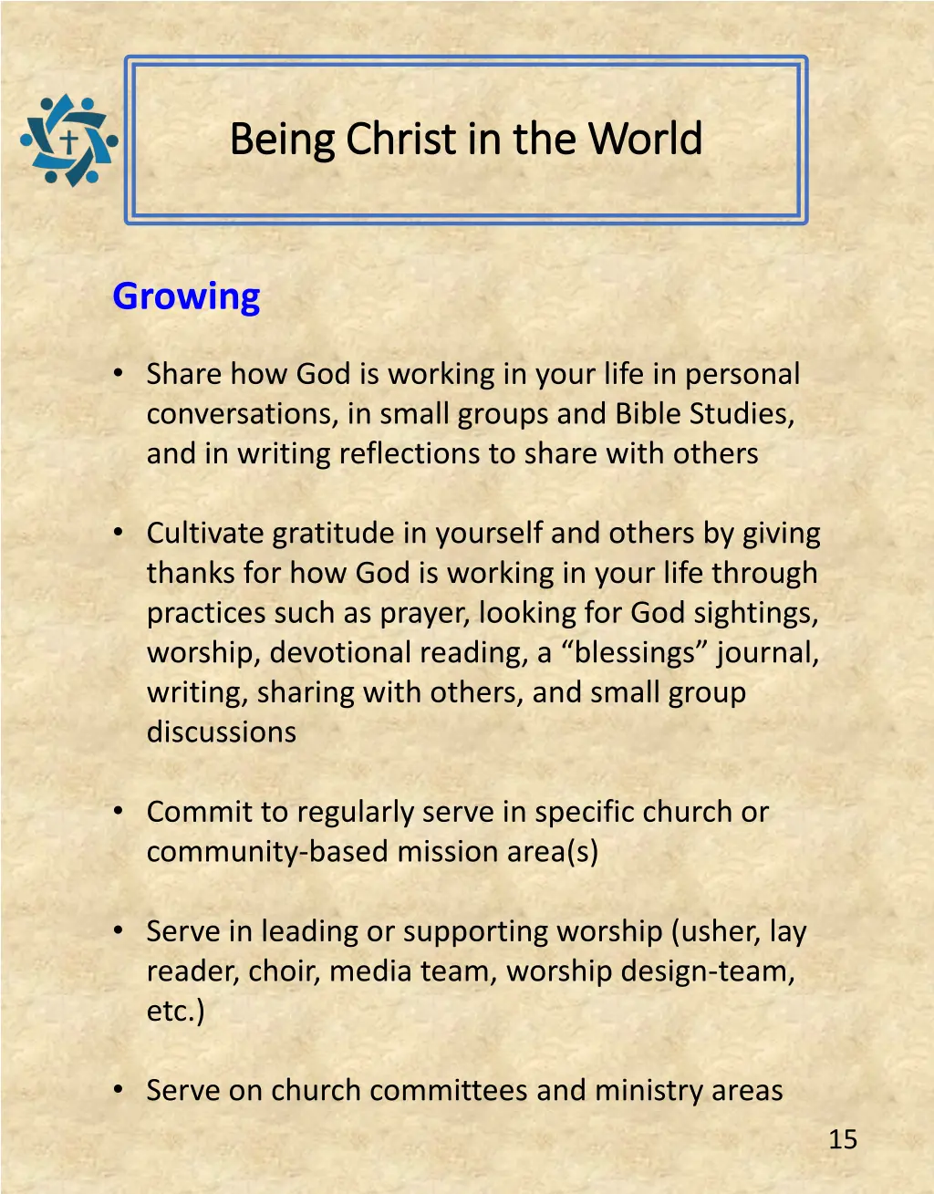 being christ in the world being christ 2