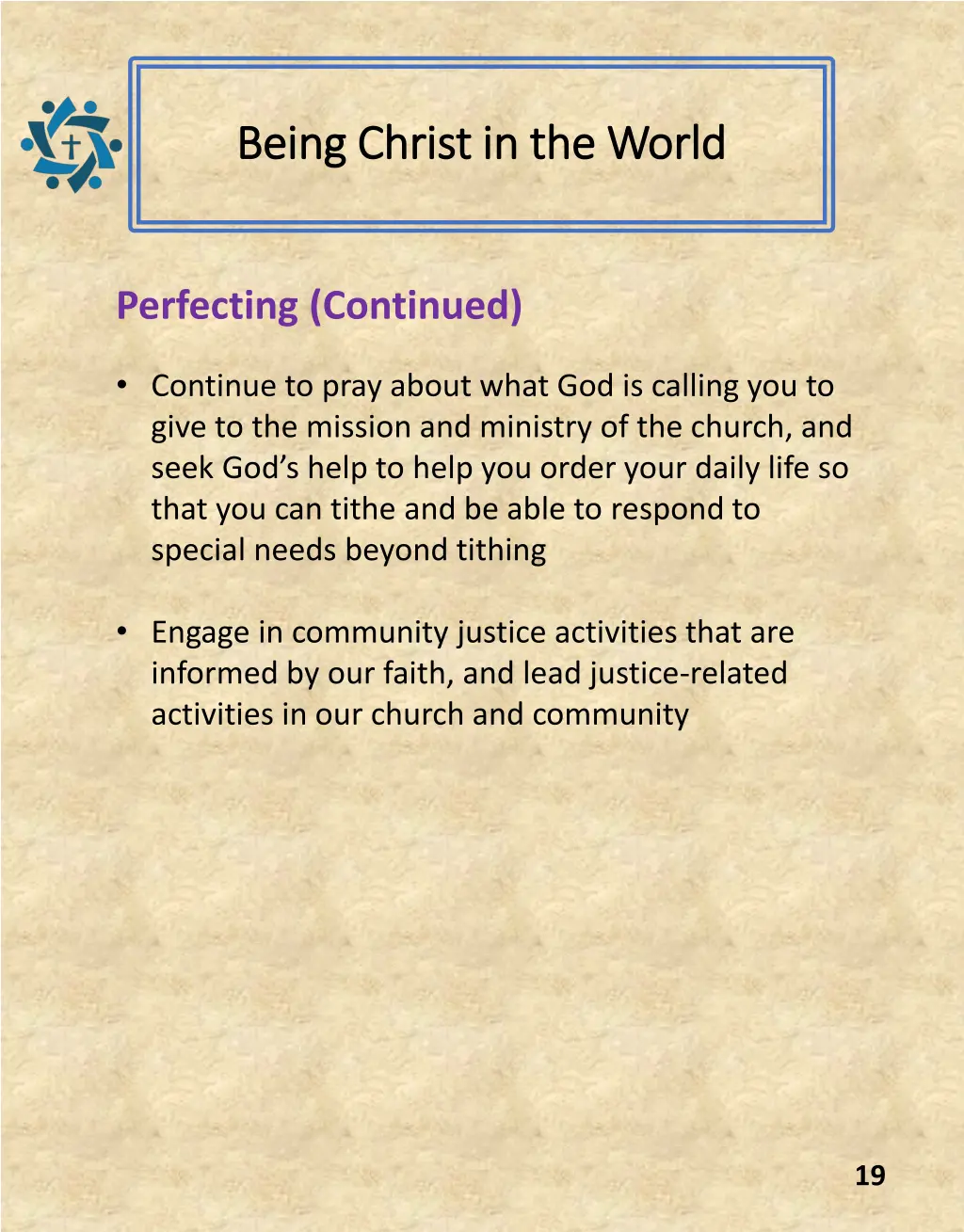 being christ in the world being christ 6