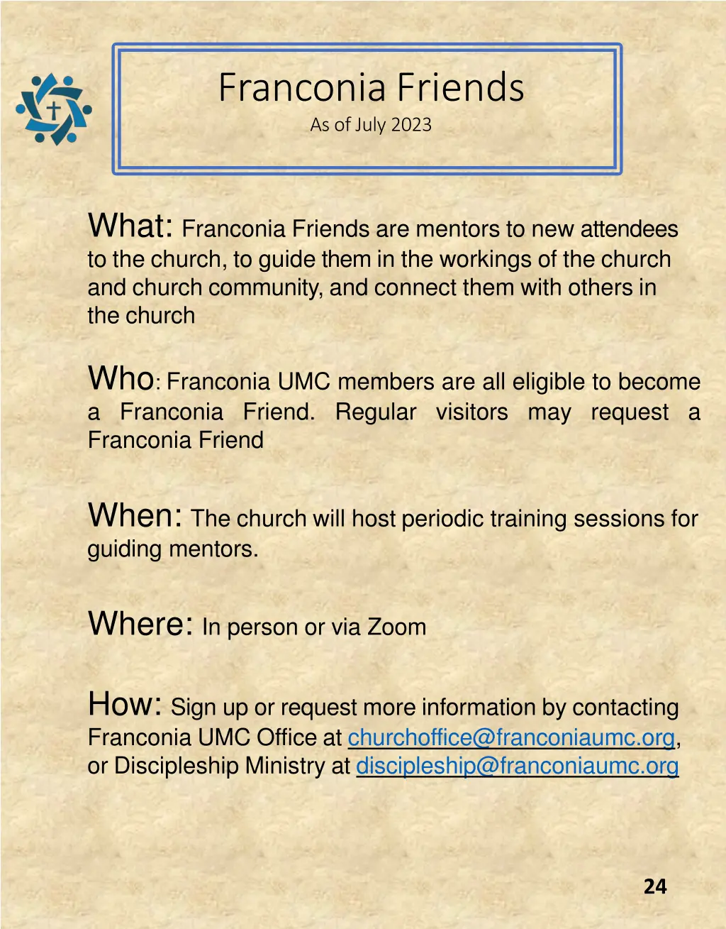 franconiafriends as of july 2023
