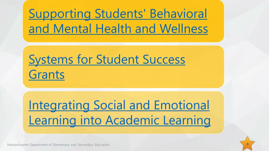 supporting students behavioral and mental health