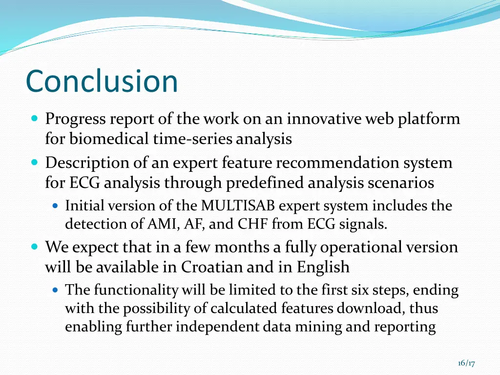 conclusion