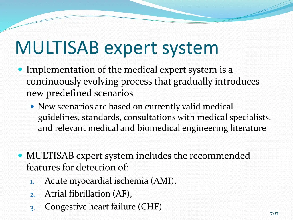 multisab expert system