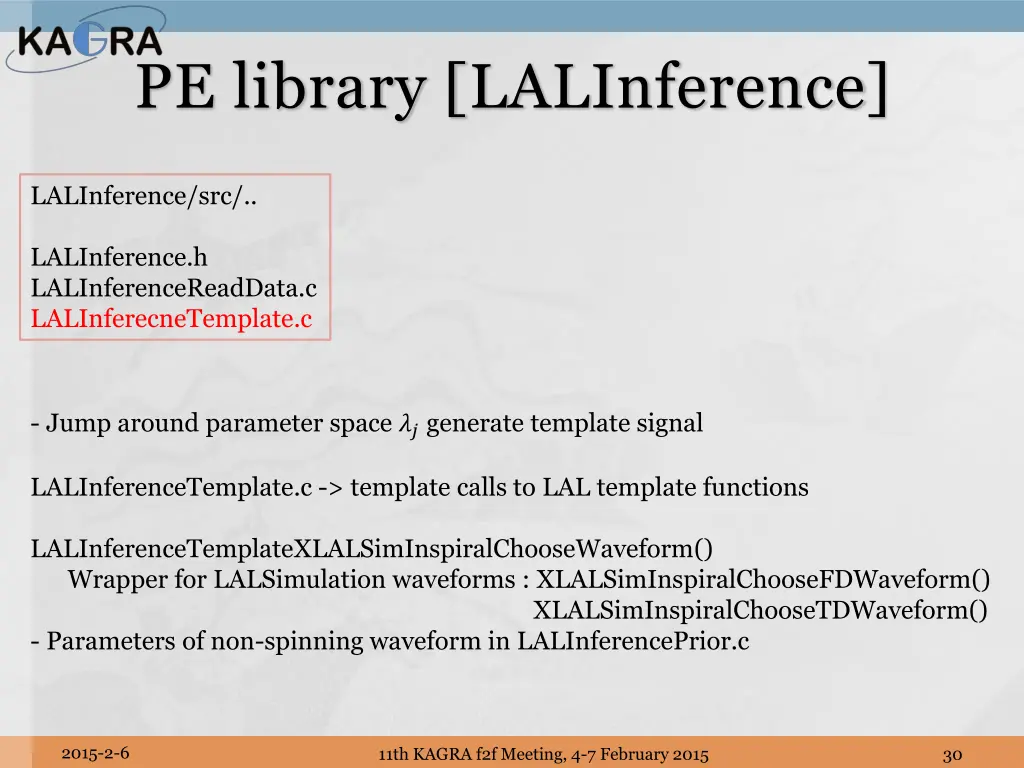 pe library lalinference 2