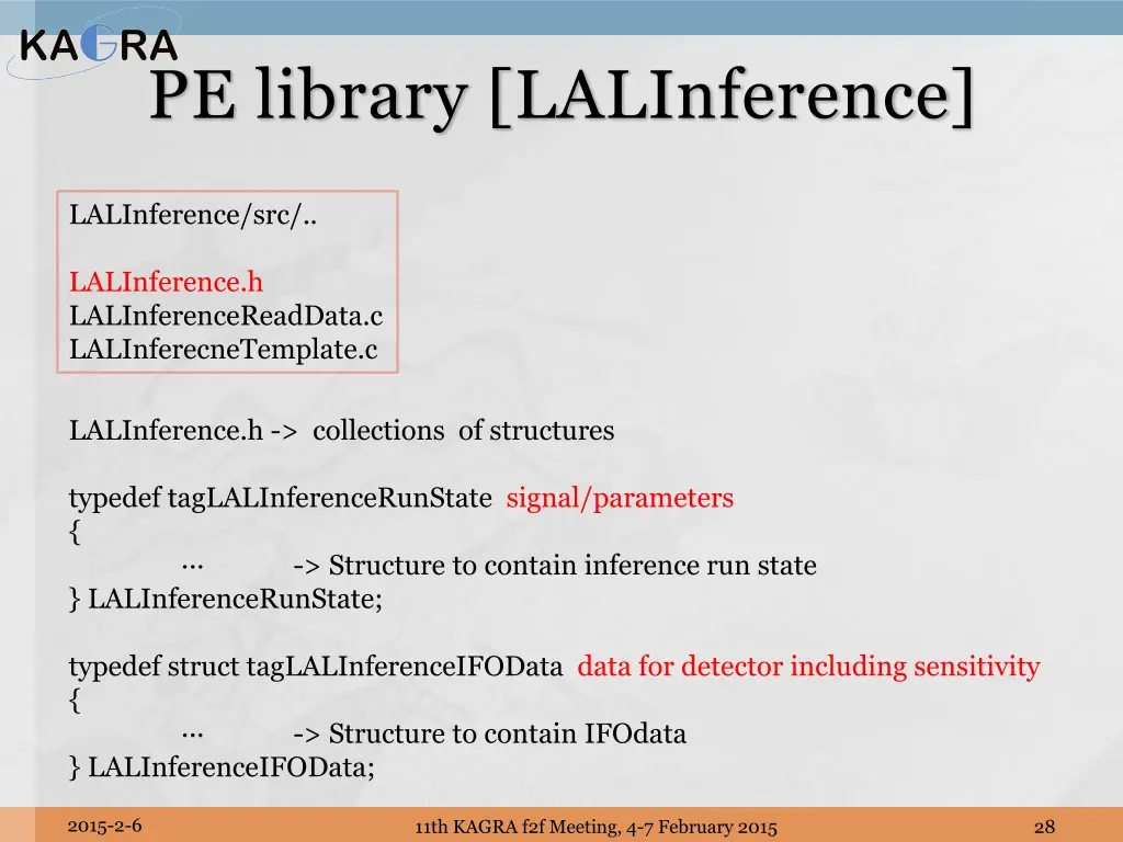 pe library lalinference