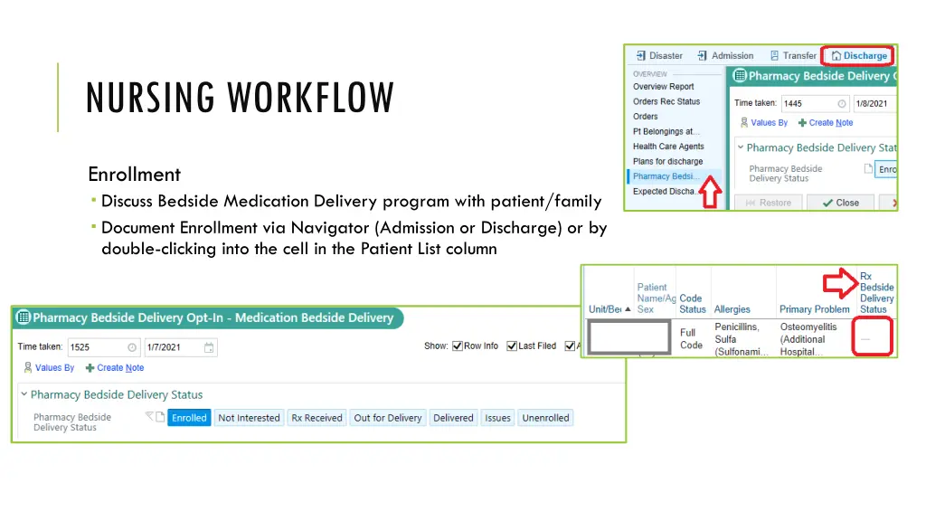 nursing workflow